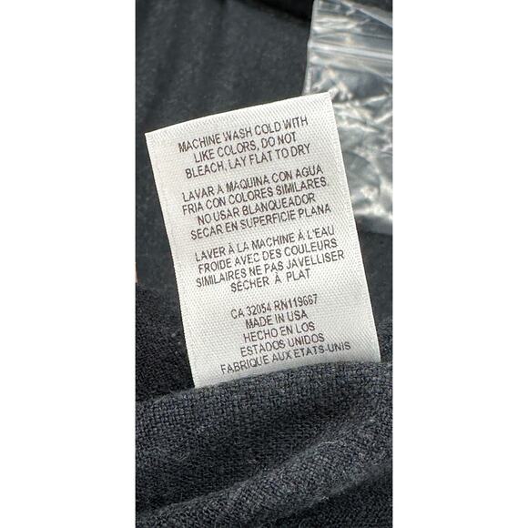 Rachel Pally Linen Button Front Sleeveless Jumpsuit‎ Black Small New - Picture 9 of 9